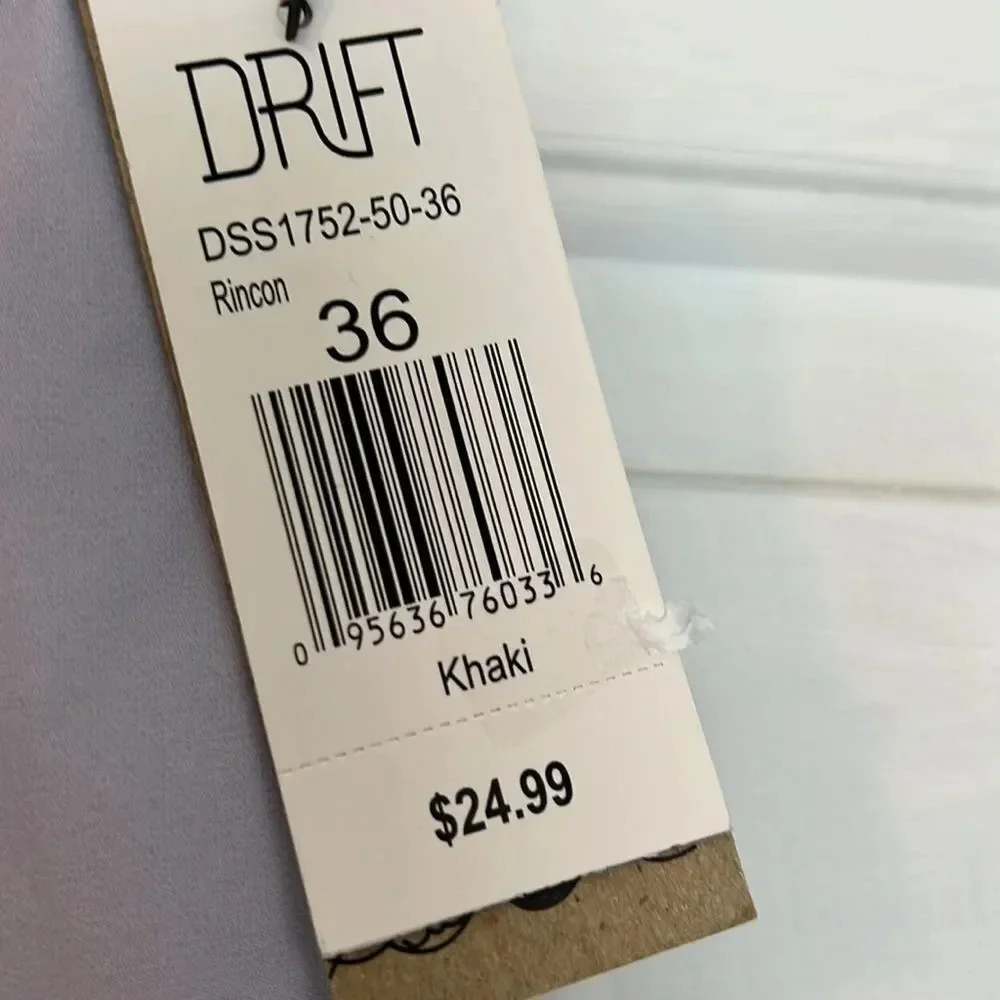Drift the 7 Seas Trunks Size 36 NWT
